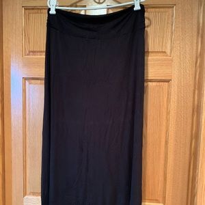 Black Maxi Skirt